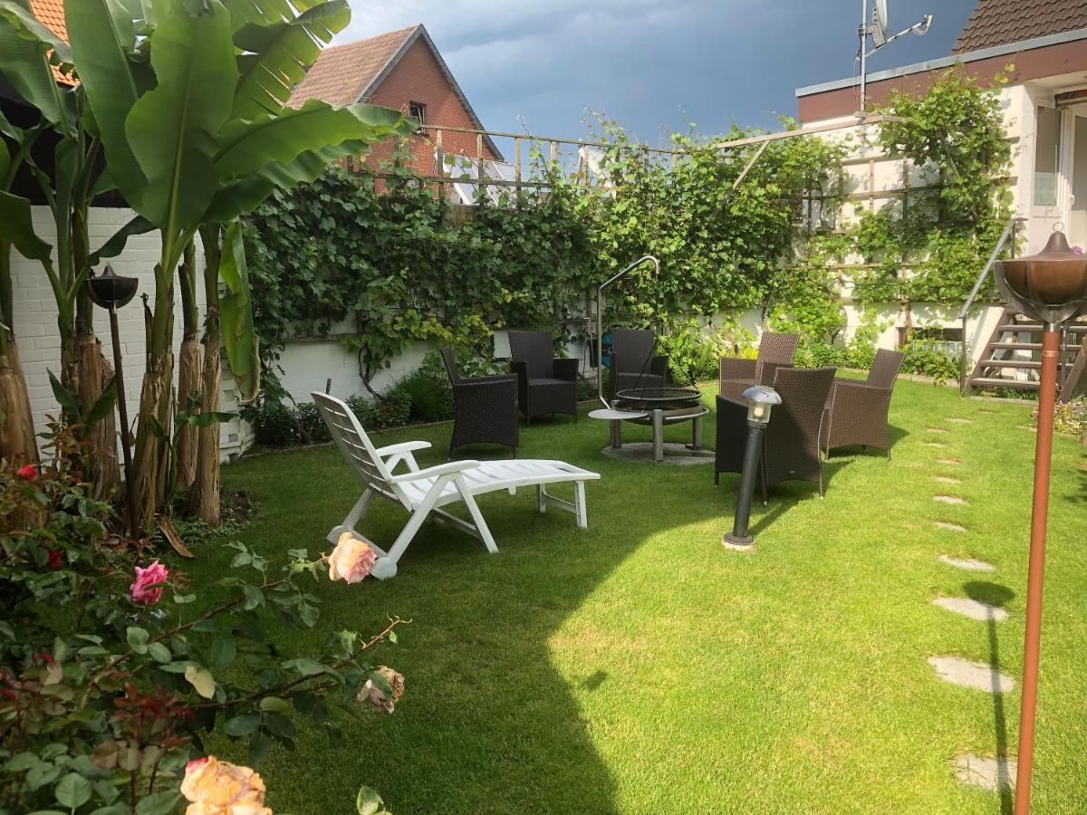 Ferienwohnung Apartment Dettum Mit Eigenem Bad, Kochnische Und Wintergarten Exterior foto